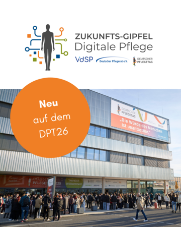 Zukunfts-Gipfel Digitale Pflege - Neu auf dem DPT26